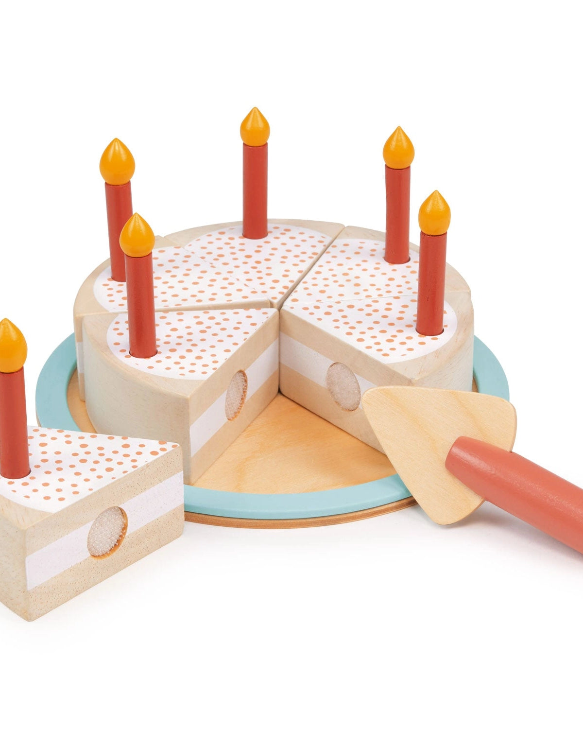 Wooden Birthday Party Cake