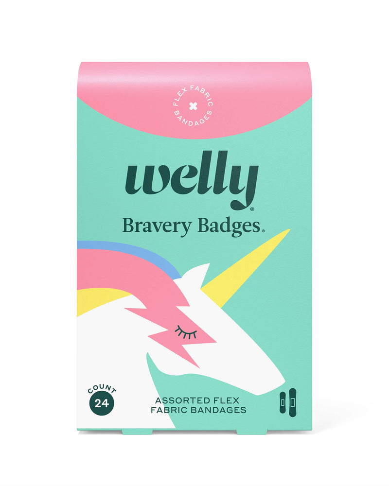 Unicorn Bravery Badges