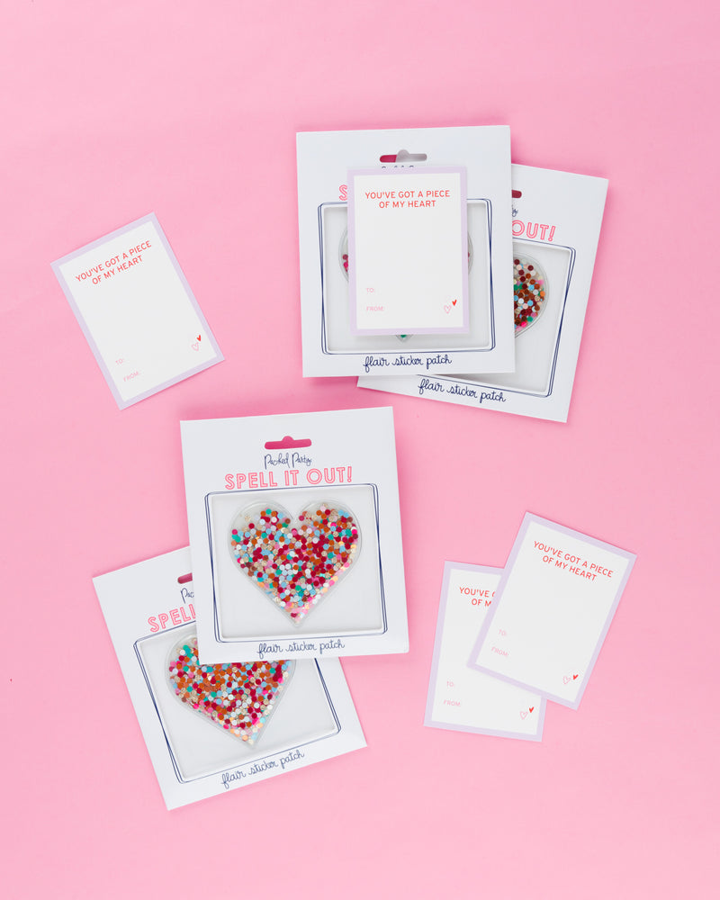 You've Got a Piece of My Heart | Set of 4 Class Valentines