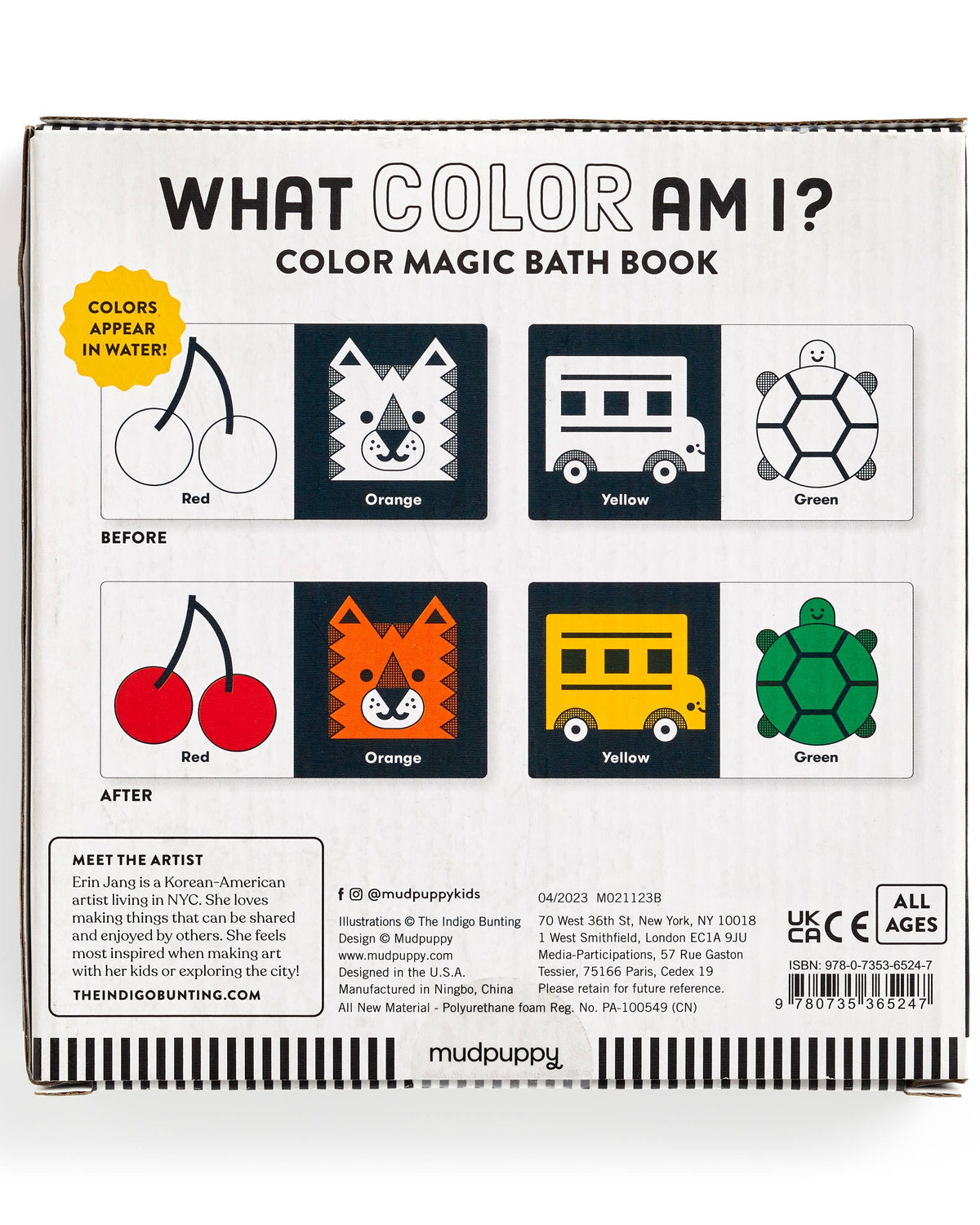 Color Magic Bath Book