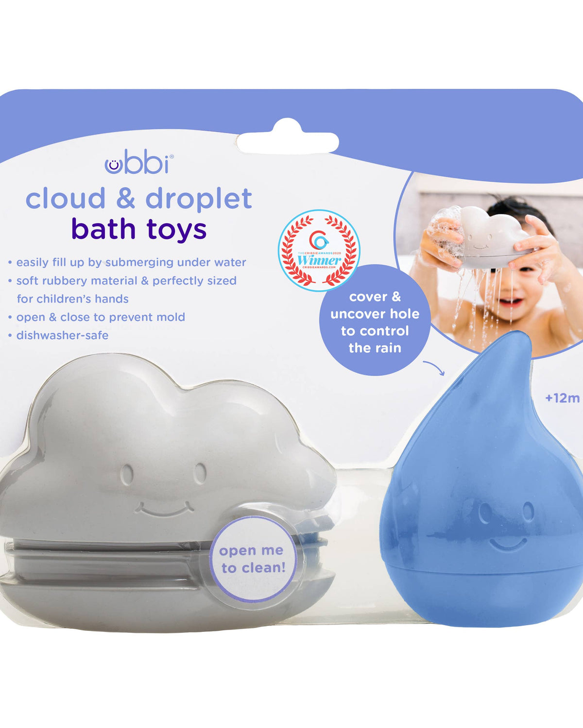 Cloud & Rain Bath Toys