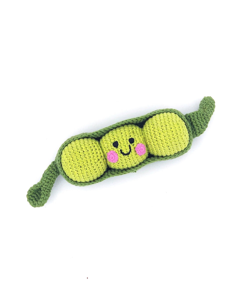 Friendly Peapod Rattle