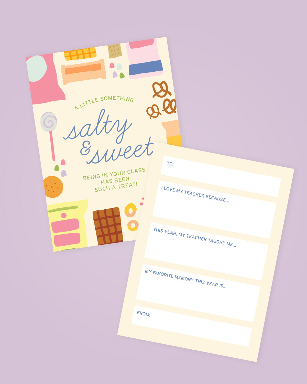 Salty & Sweet Bundle | Teacher Appreciation Gift